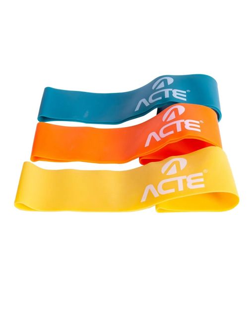 Kit Acte 3 Faixas Mini Bands Intensidades Unissex - Multicolor