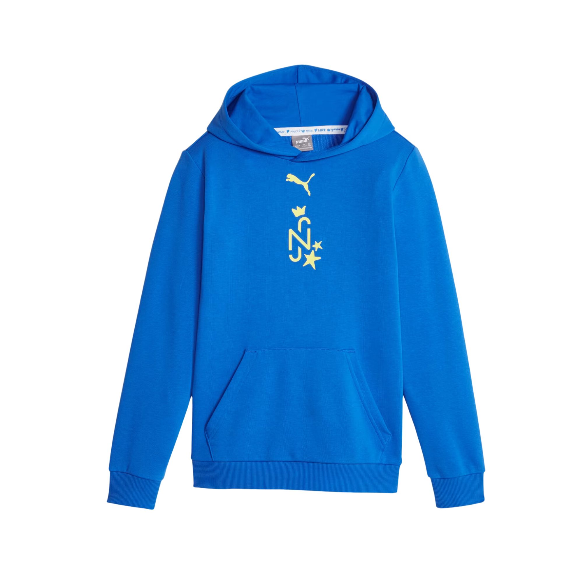 Blusão Neymar Jr Puma Moletom Infantil - Azul