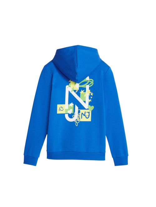 Blusão Neymar Jr Puma Moletom Infantil - Azul