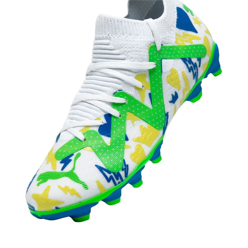 Chuteira-Campo-Puma-Neymar-Jr-Future-Match-Bdp-Infantil---Branca-Verde