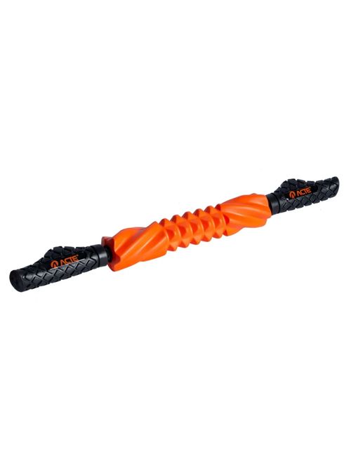 Bastão Massagem Acte Pro Unissex - Laranja/Preto