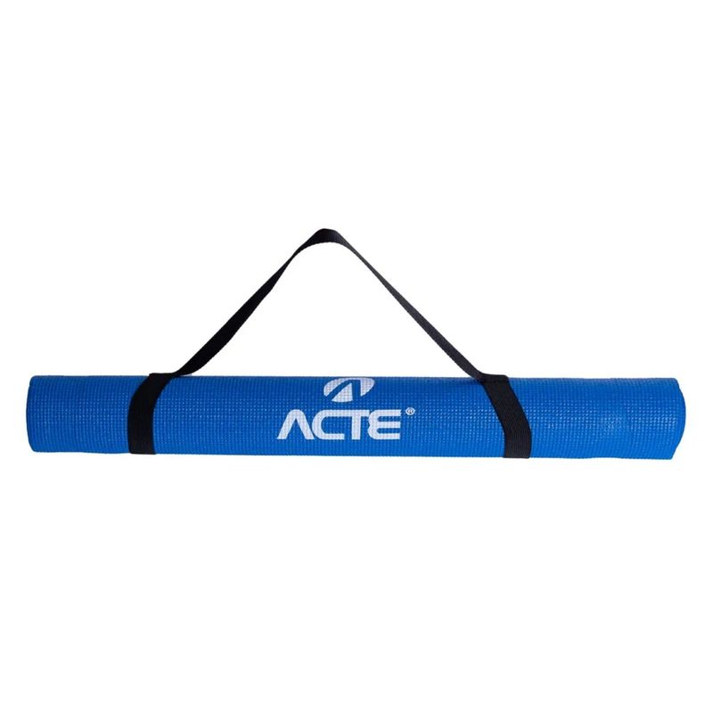 Tapete-De-Yoga-Acte-Mat-Com-Alca-De-Transporte-Unissex---Azul