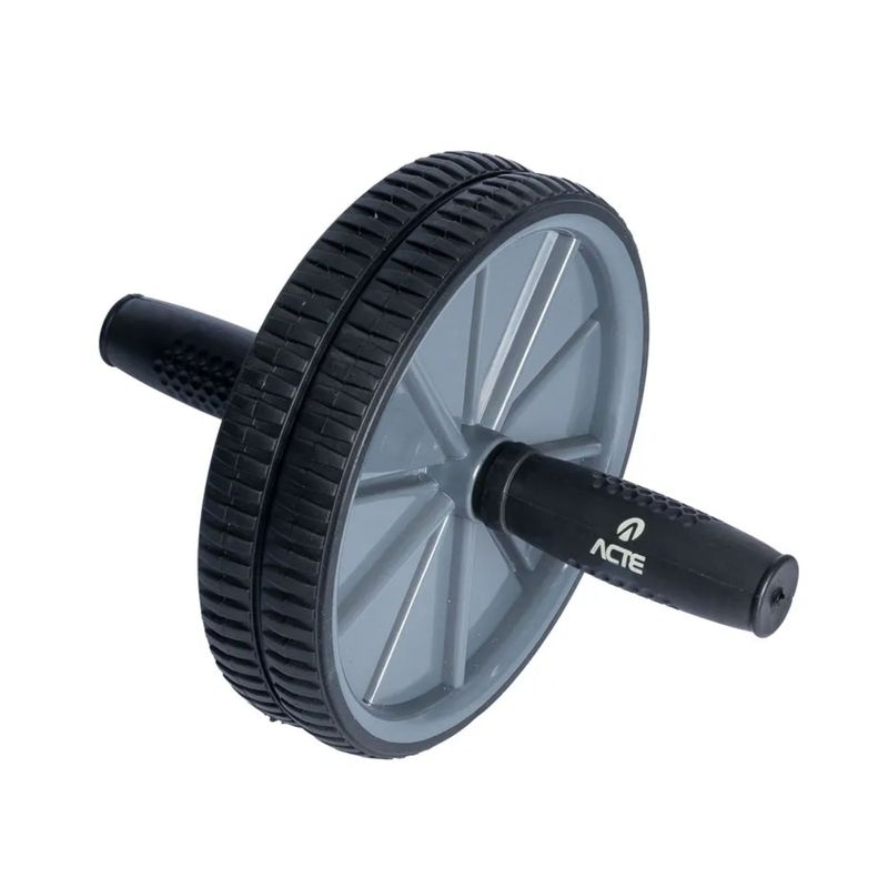 Roda-Abdominal-Acte-Exercicios-19Cm-Unissex---Preta