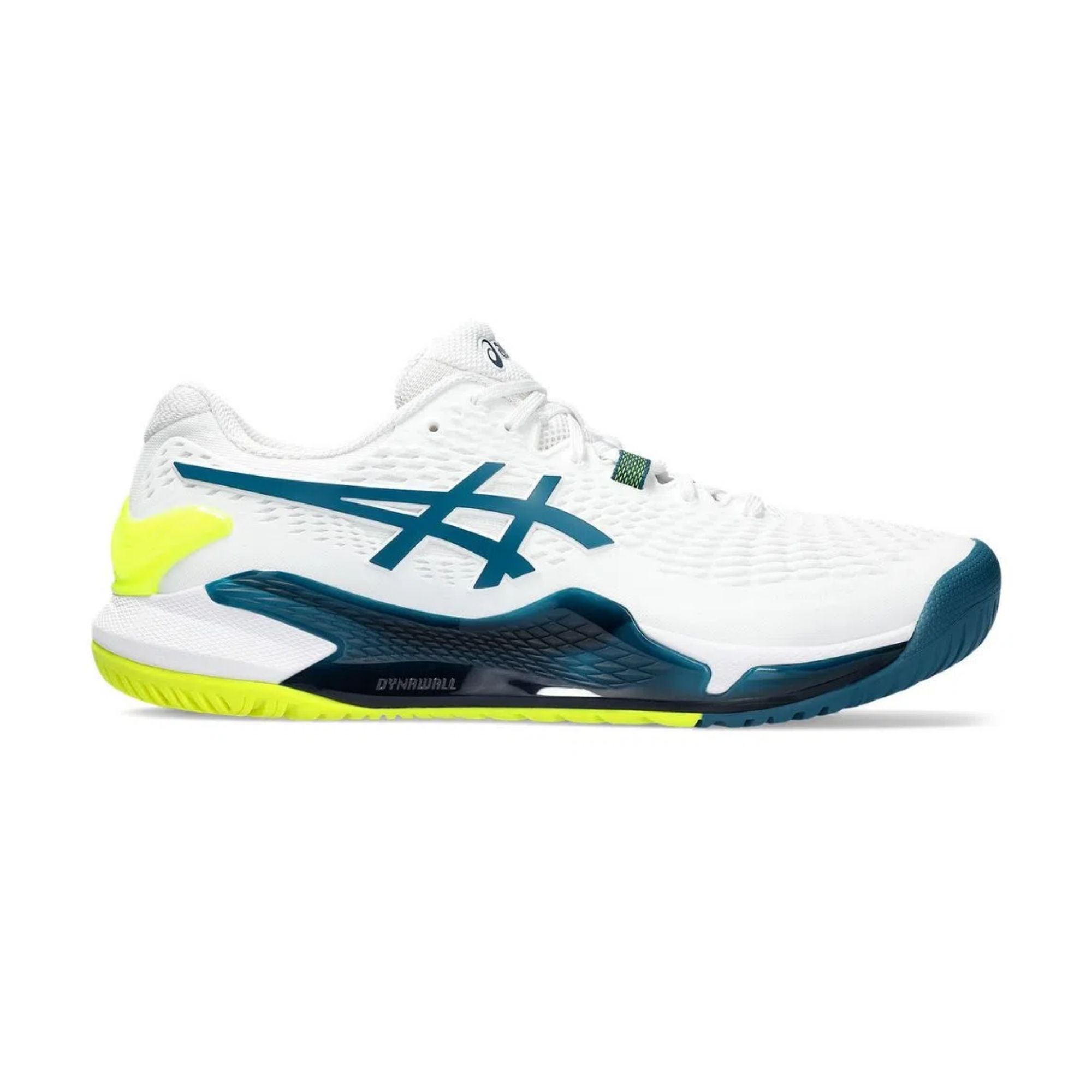 Tenis Asics Gel Resolution 9 Masculino Branco Azul Bayard Esportes