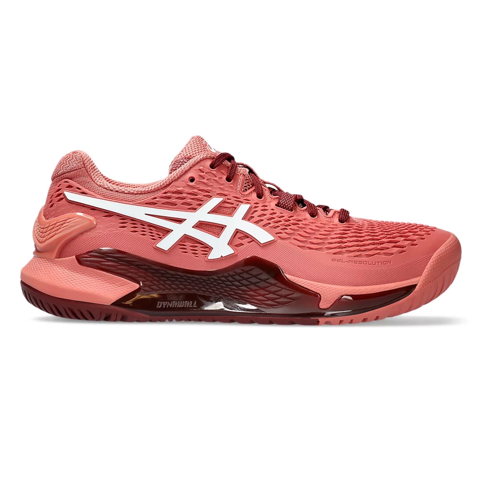 Tênis Asics Gel Resolution 9 Feminino - Coral