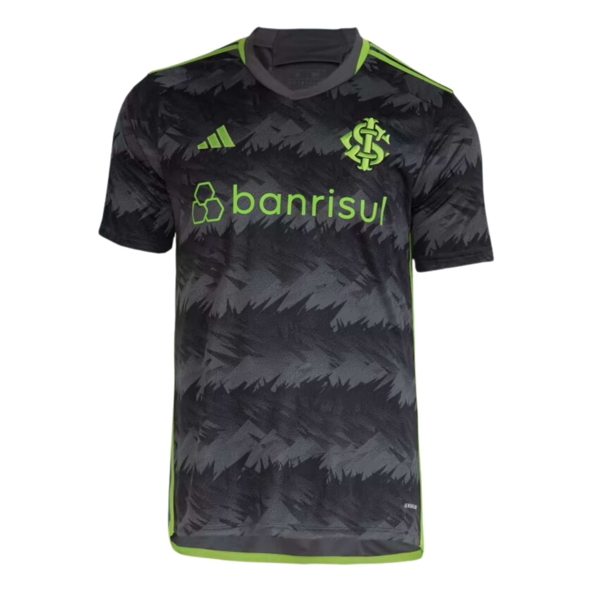Camisa Internacional III 23 Adidas Masculina - Cinza/Verde
