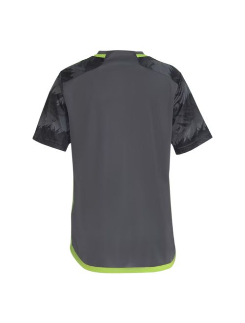 Camisa Internacional III 23 Adidas Infantil - Cinza/Verde