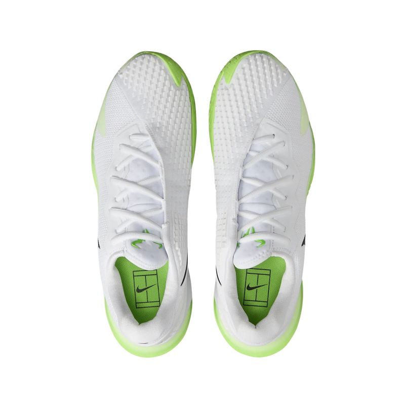 Tênis Nike Court Zoom Vapor Cage 4 Rafa Masculina - Branco/Verde