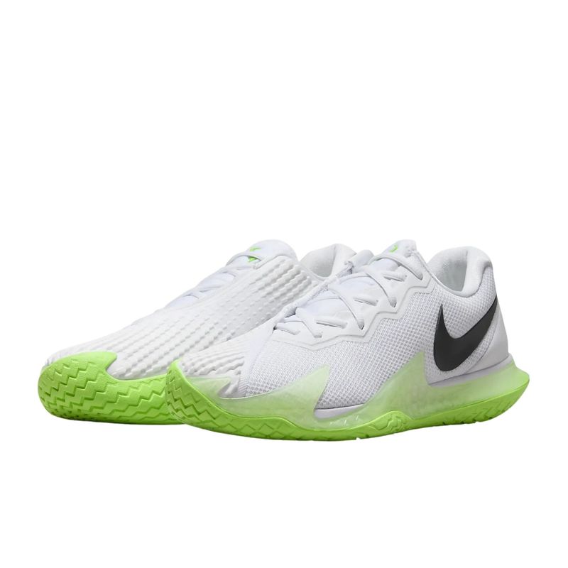 Tenis-Nike-Court-Zoom-Vapor-Cage-4-Rafa-Masculina---Branco-Verde