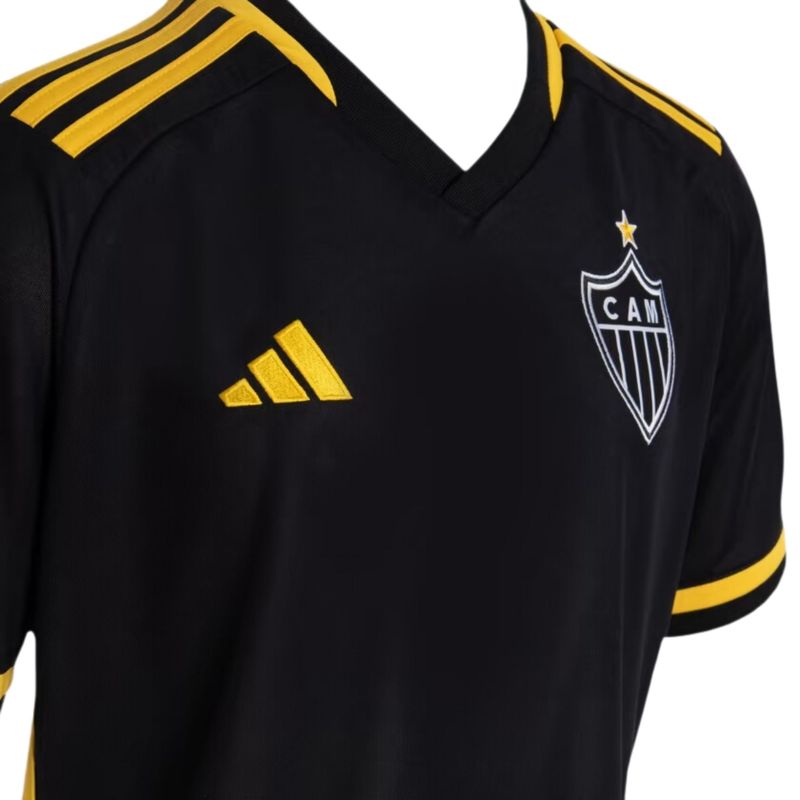Camisa-Atletico-Mineiro-III-23-24-Adidas-Infantil---Preta-Amarela