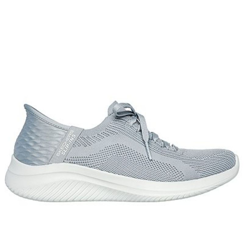 Tenis-Skechers-Ultra-Flex-3.0-Feminino---Cinza-Claro