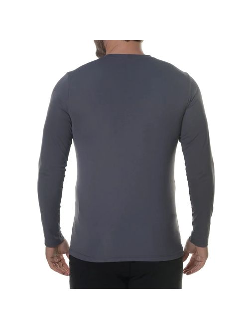 Camiseta Manga Longa Columbia Neblina Masculina - Cinza Escuro