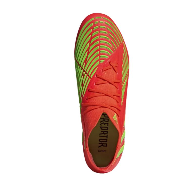 Chuteira Campo Adidas Edge 1 Predator 22 Masculina - Laranja