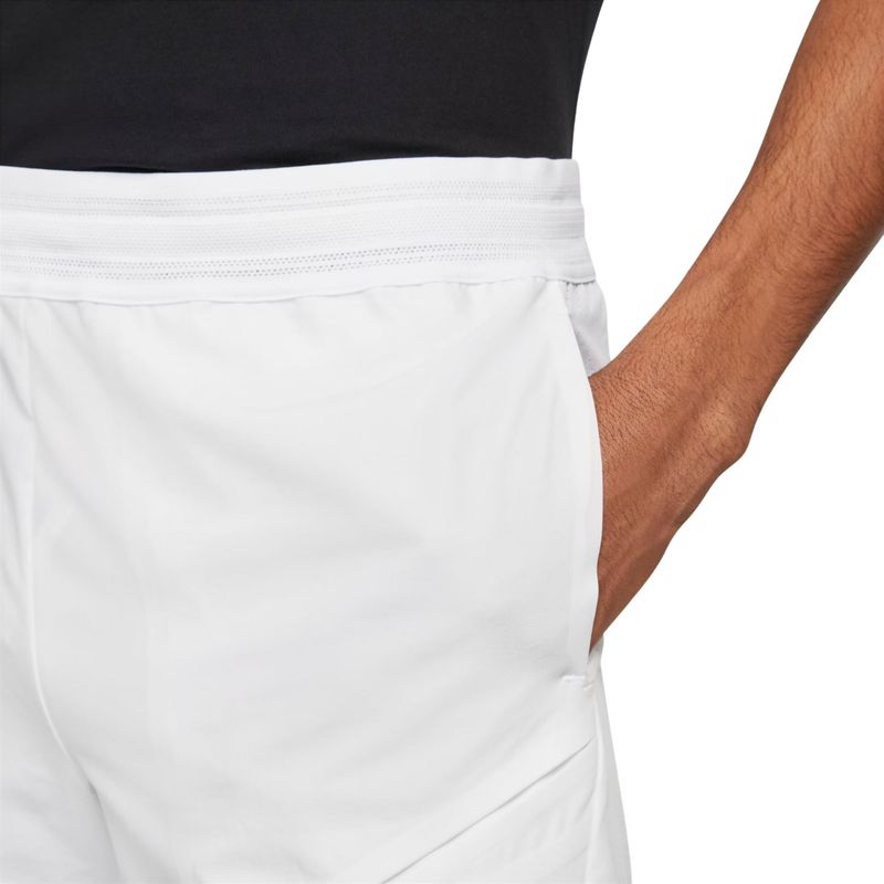 Shorts Nike Court Dri-Fit Rafa 7 In Masculino - Branco