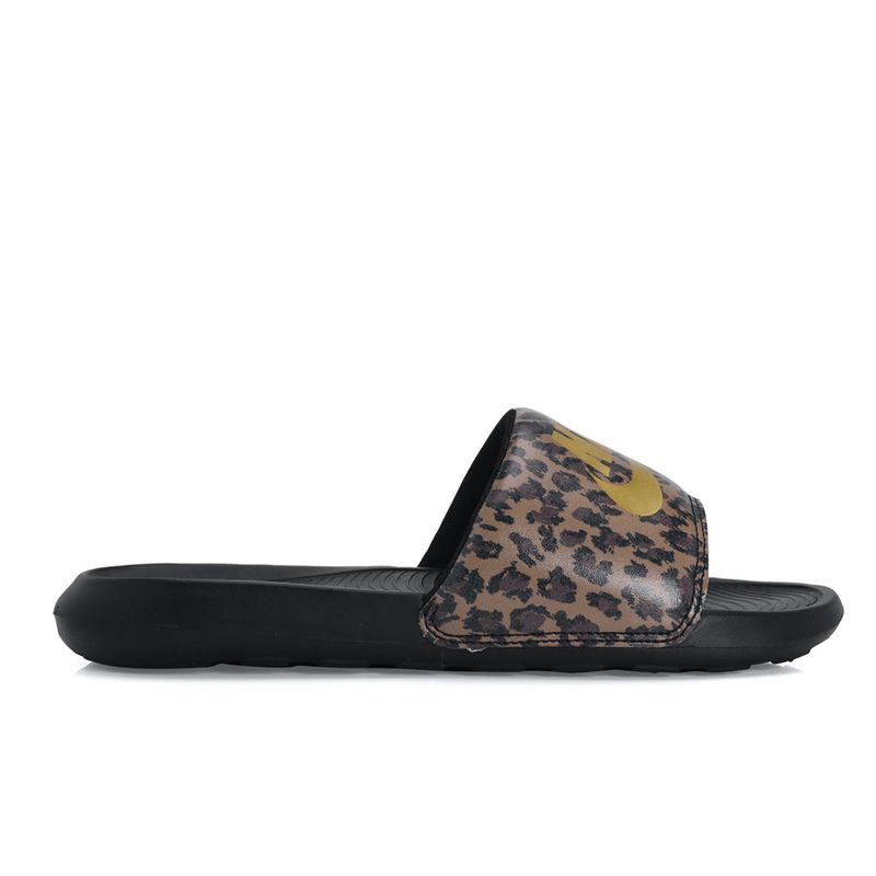 Chinelo-Slide-Nike-Victori-One-Print-Feminino---Preto-Marrom