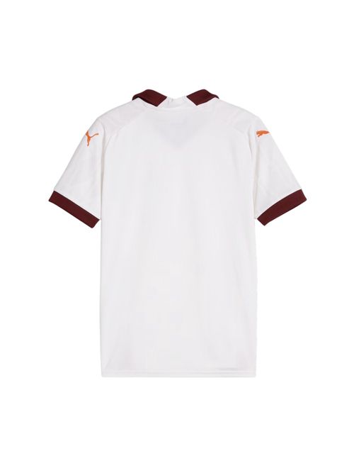 Camisa Manchester City II 23/24 Puma Infantil - Branca/Vinho
