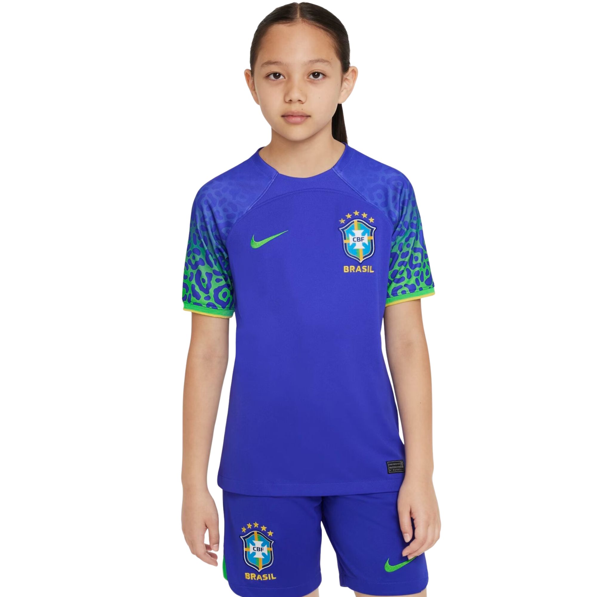 Camisa Brasil CBF 22/23 II Nike Torcedor Pro Infantil - Azul - Bayard  Esportes