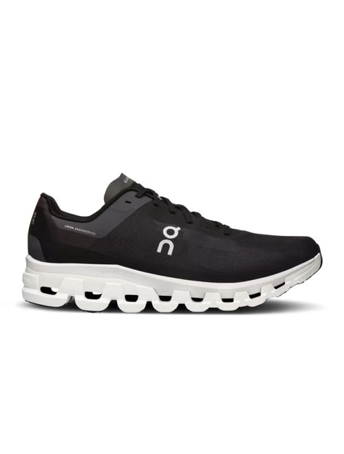 Tênis On Running Cloudflow 4 Masculino - Preto/Branco