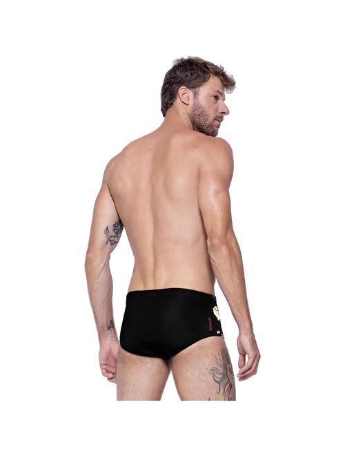 Sunga Speedo Standard Papillons Masculina - Preta/Azul