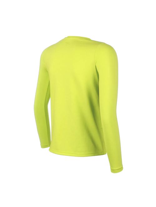 Camiseta Manga Longa Speedo Proteção Uv50 Infantil - Verde Limão