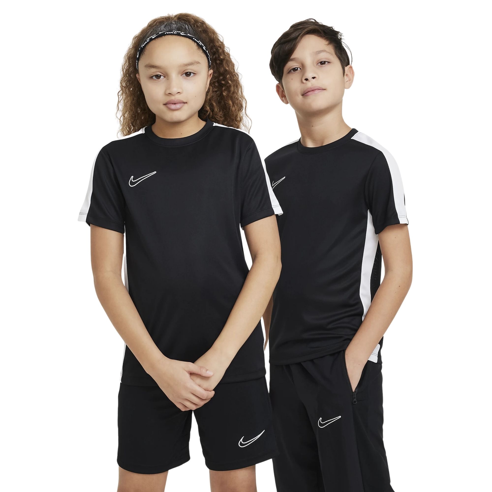 Camiseta Nike Dri-Fit Academy 23 Infantil - Preta