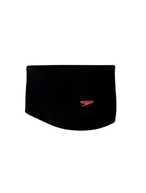 Sunga Speedo Tradicional Recorte Masculina - Preta/Laranja