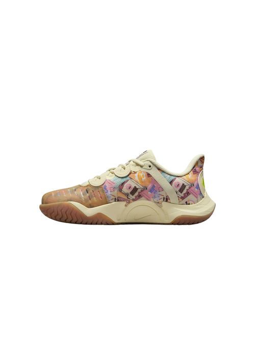 Tênis Nike Court Air Zoom Gp Turbo Osaka Feminino - Bege/Multicolor