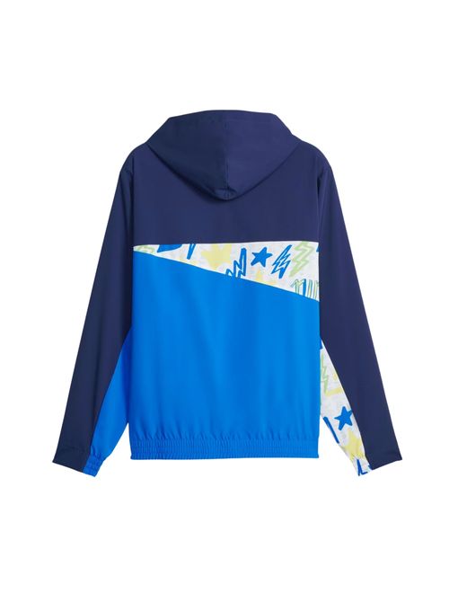 Jaqueta Com Capuz Neymar Jr Puma Football Masculina - Azul