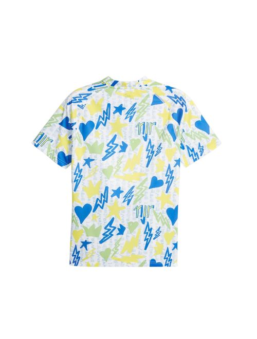 Camisa Neymar Jr Puma Football Masculina - Branca/Multicolor