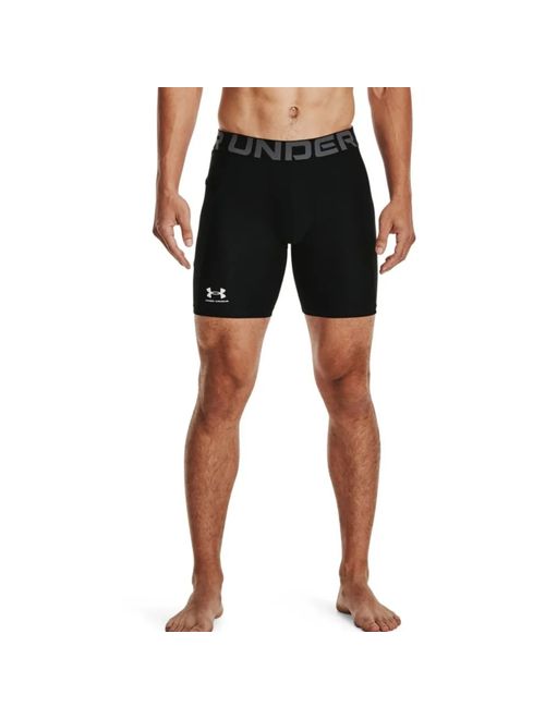 Shorts Under Armour Treino Hg Masculino - Preto/Branco