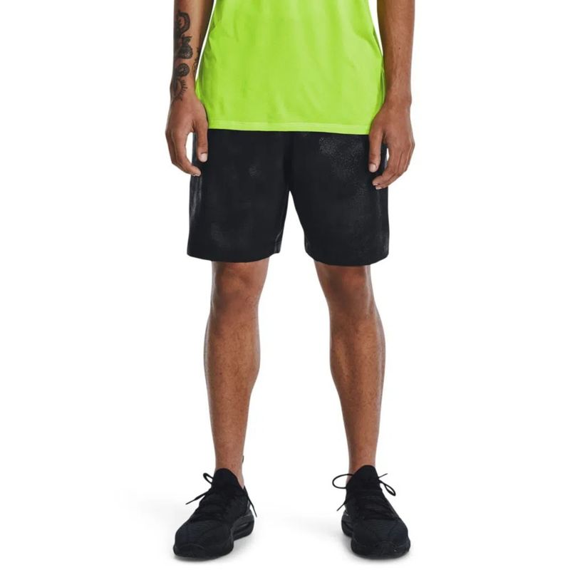 Bermuda-Under-Armour-Woven-Emboss-Masculino---Preto