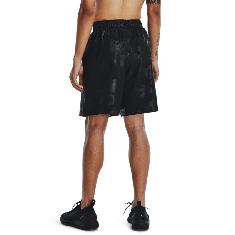 Bermuda-Under-Armour-Woven-Emboss-Masculino---Preto