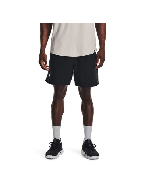 Bermuda Under Armour Project Rock Woven Masculina - Preta