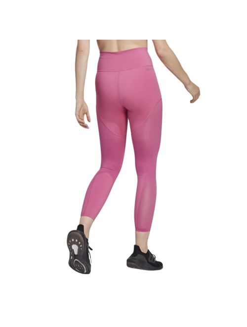 Calça Legging Adidas Tailored Hiit Luxe Feminina - Rosa