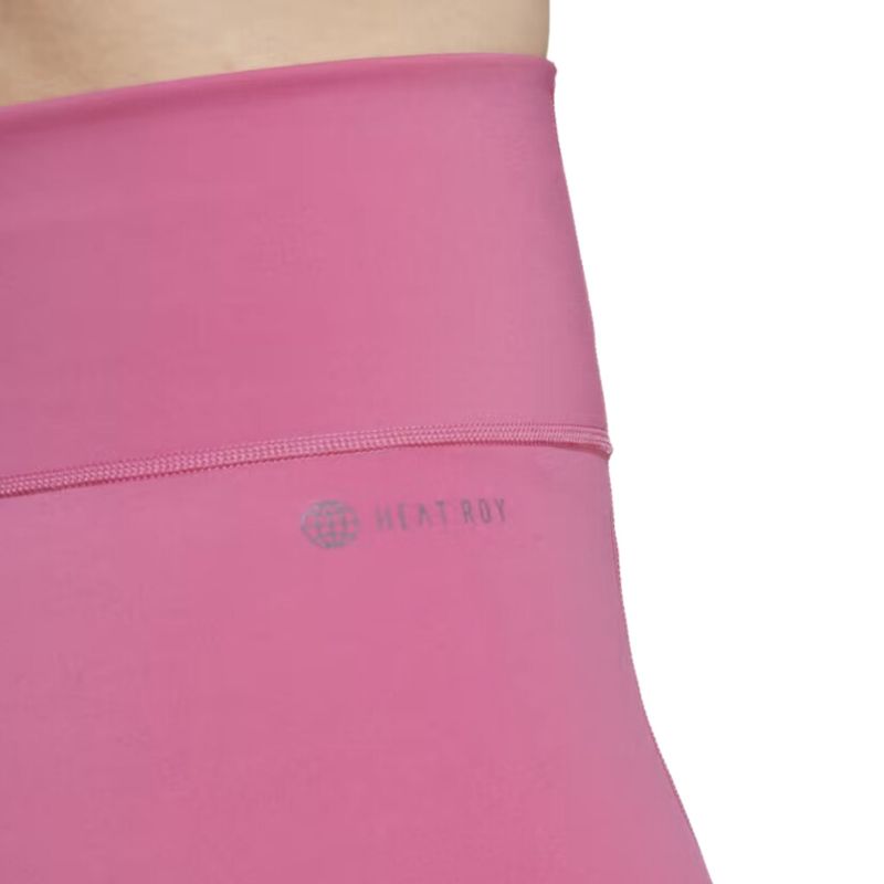 Calça Legging Adidas Tailored Hiit Luxe Feminina - Rosa