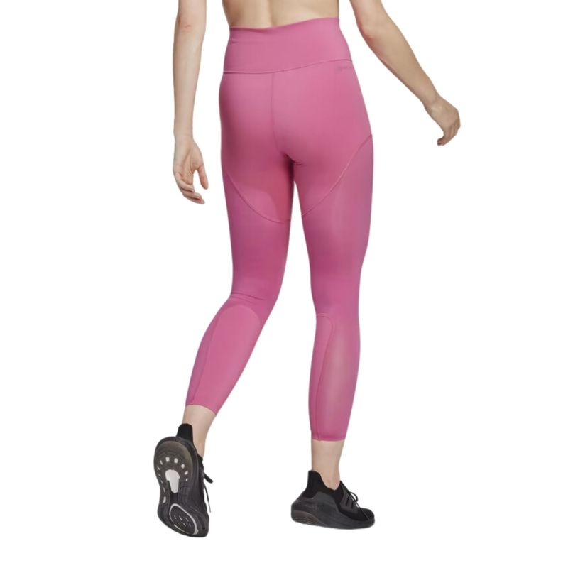 Calça Legging Adidas Tailored Hiit Luxe Feminina - Rosa