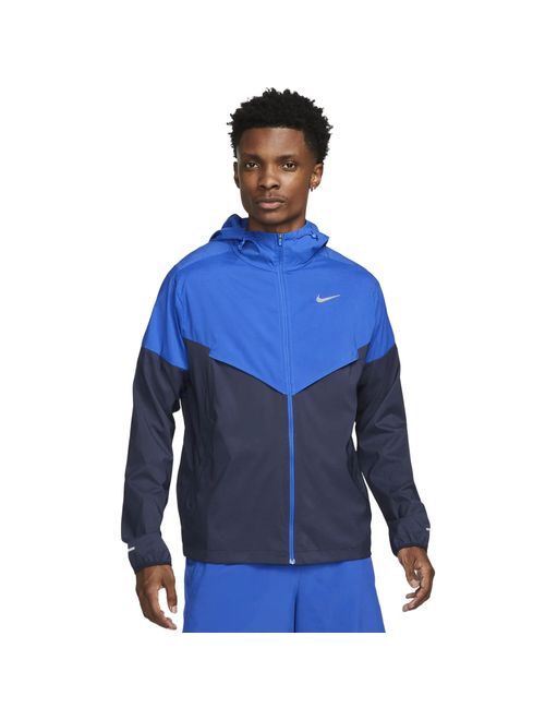 Jaqueta Com Capuz Nike Repel Windrunner Masculina - Azul