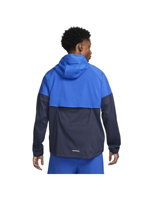 Jaqueta Com Capuz Nike Repel Windrunner Masculina - Azul