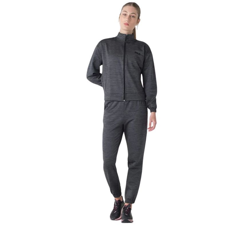 Agasalho-Fila-Essential-Blend-Feminino---Preto-Mescla