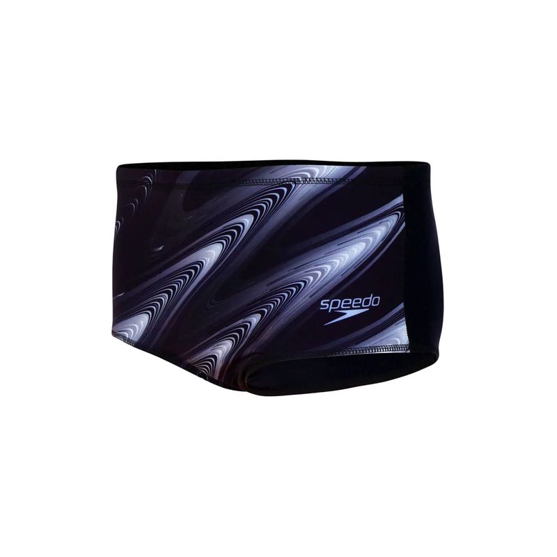 Sunga-Speedo-Tradicional-Vibrant-Masculina---Preta-Chumbo
