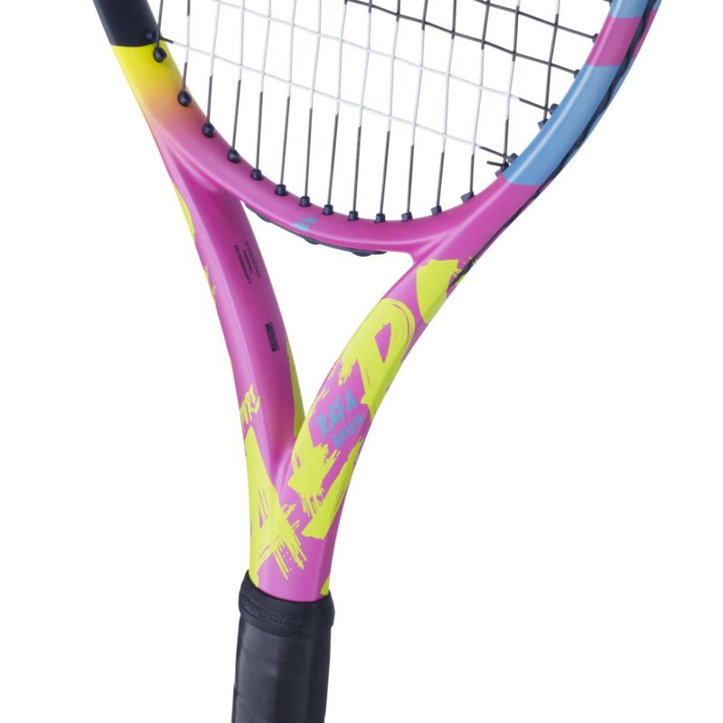 Raquete-de-tenis-Babolat-Pure-Aero-Rafa-Origin-Unissex---Amarela-Rosa