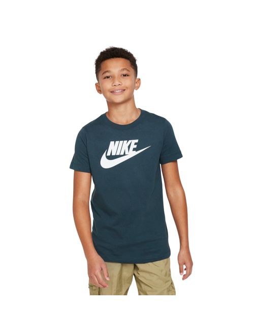 Camiseta Nike Sportswear Futura Icon Infantil - Azul