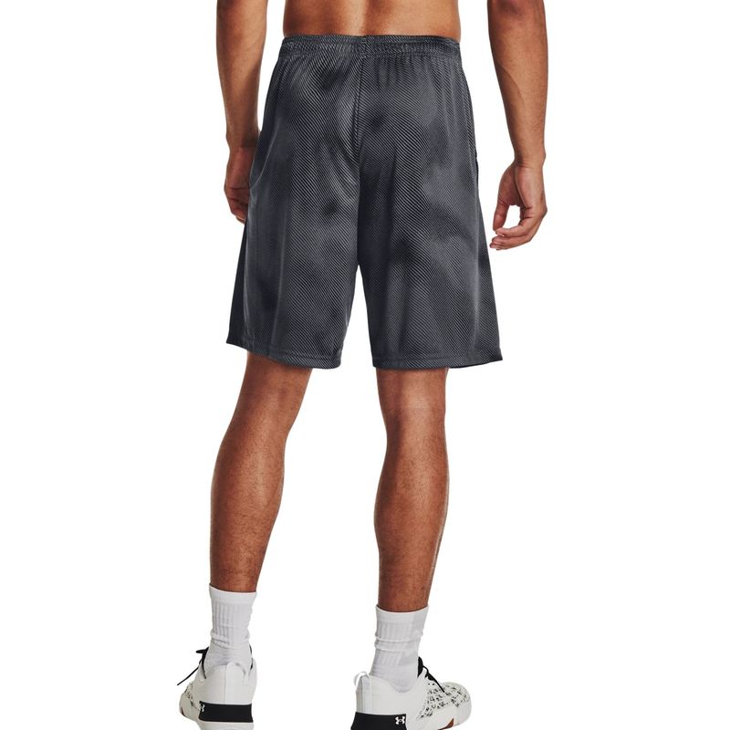 Bermuda-Under-Armour-Tech-Printed-Masculina---Cinza-Preta