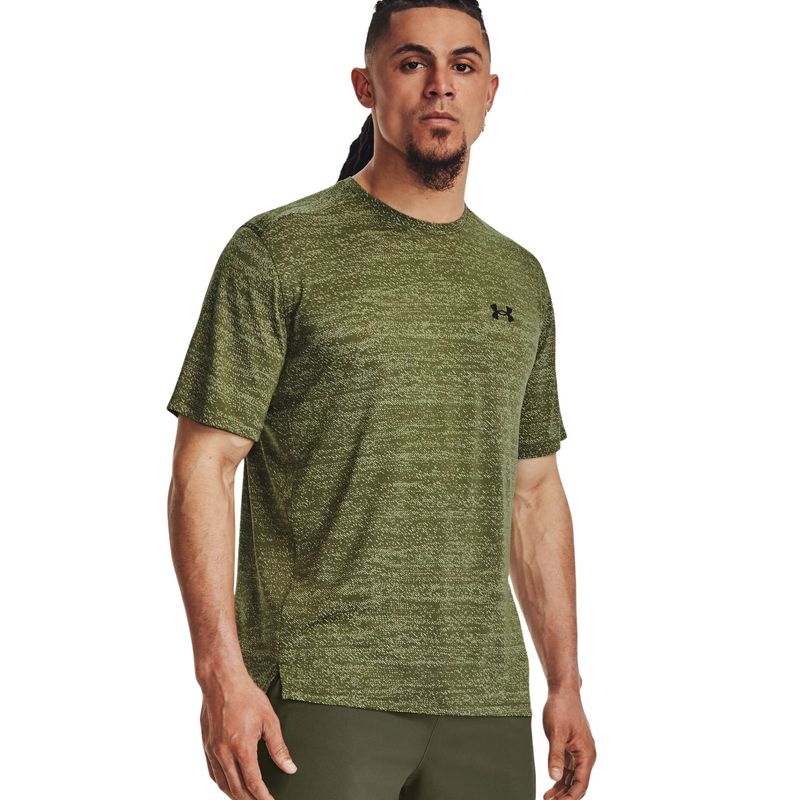 Camiseta-Under-Armour-Tech-Vent-Jacquard-Masculina---Amarela