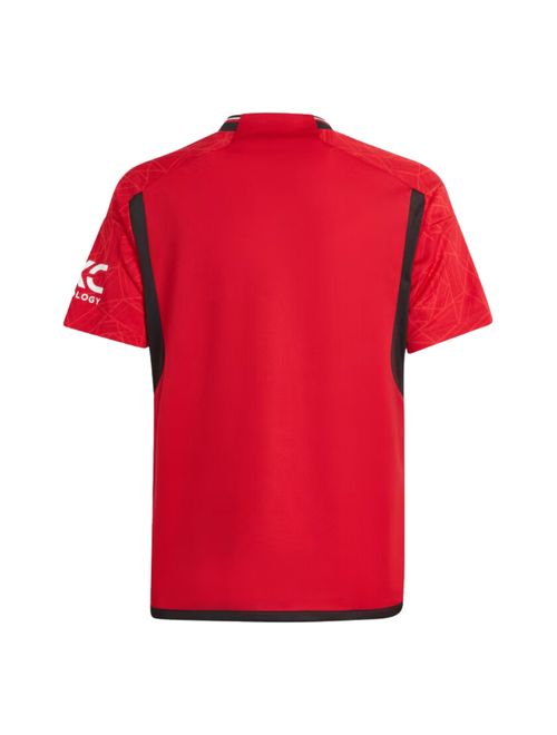 Camisa Manchester United I 23/24 Infantil - Vermelha