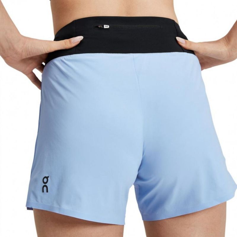 Shorts-On-Running-5P-Feminino---Azul-Preto
