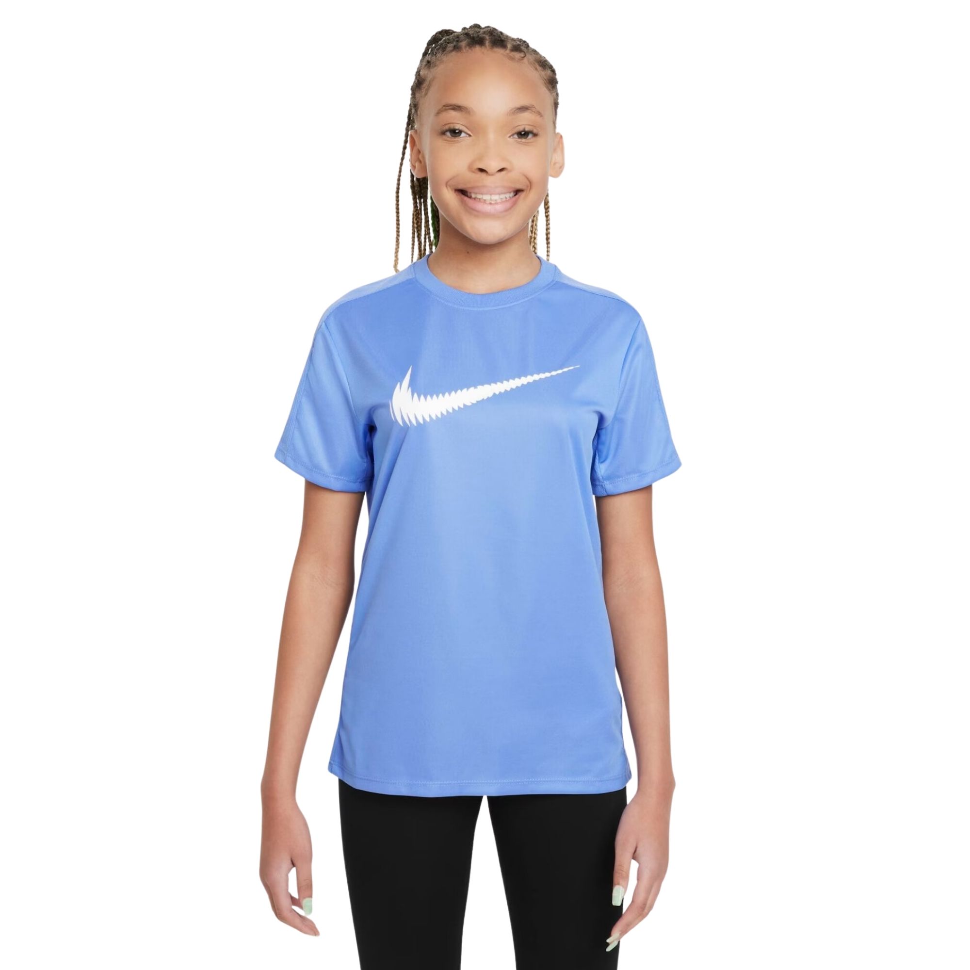 Camiseta Nike Dri-Fit Trphy23 Ss Infantil - Azul