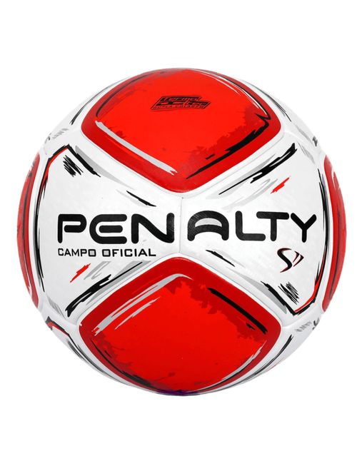 Bola Campo Penalty S11 R1 XXIV Unissex - Branca/Vermelha