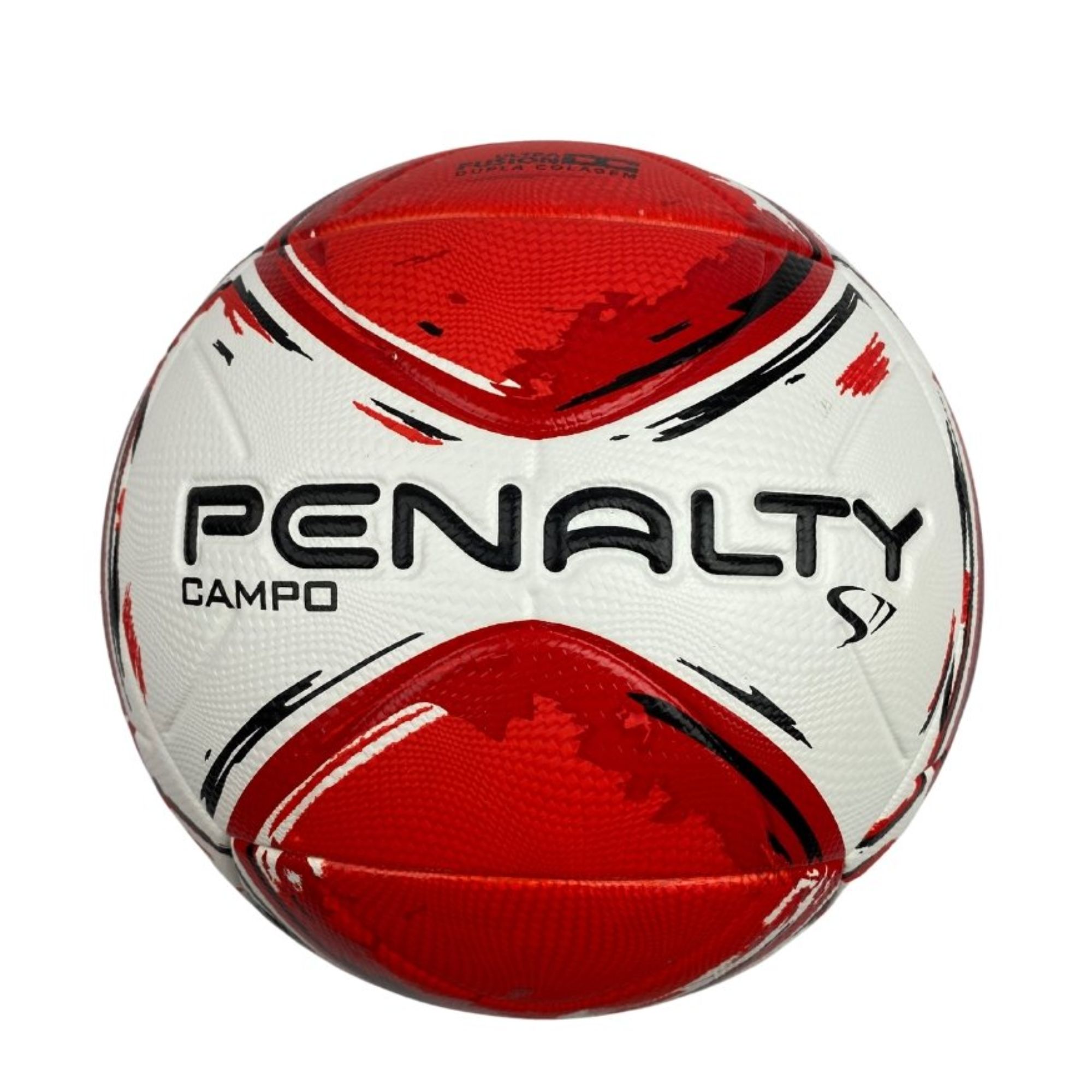 Bola Campo Penalty S11 R2 XXIV Unissex - Branca/Vermelha