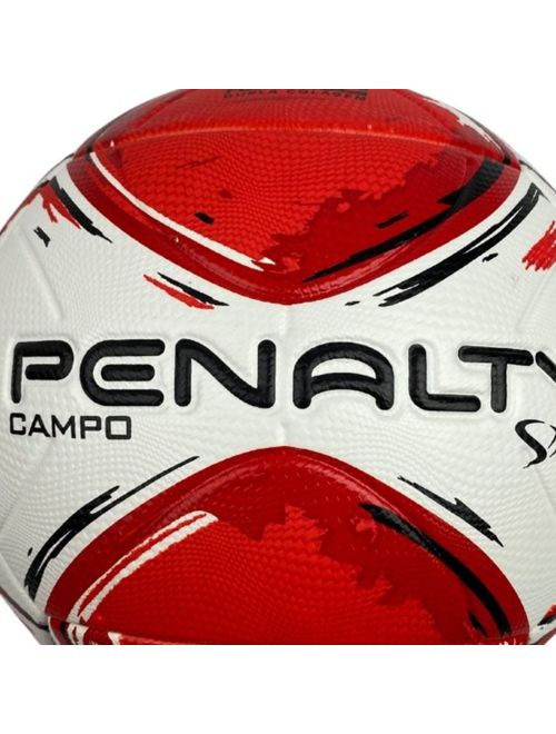 Bola Campo Penalty S11 R2 XXIV Unissex - Branca/Vermelha